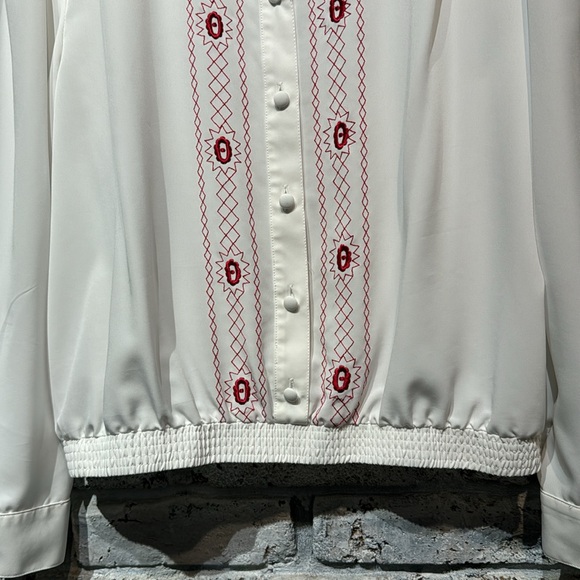 VTG Yves St Clair Embroidered Blouse - Picture 5 of 8